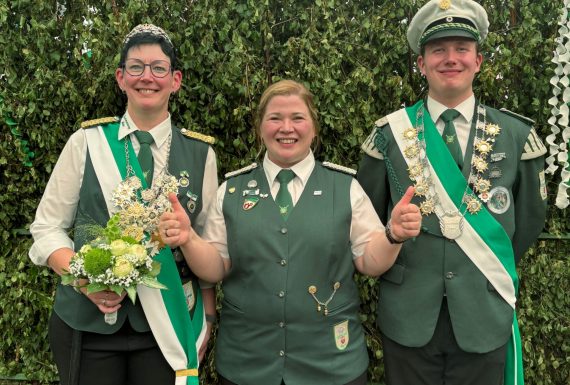 Schützen ermitteln neue Majestäten: Mutter und Sohn regieren Wehe!